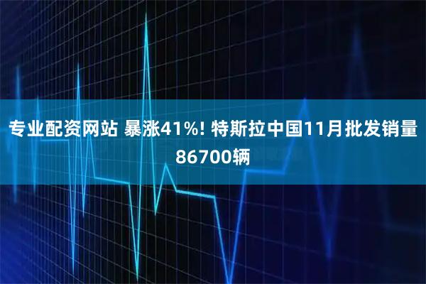 专业配资网站 暴涨41%! 特斯拉中国11月批发销量86700辆